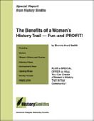 SPECIAL REPORT on the Economic Benefits of a Womens History Trail