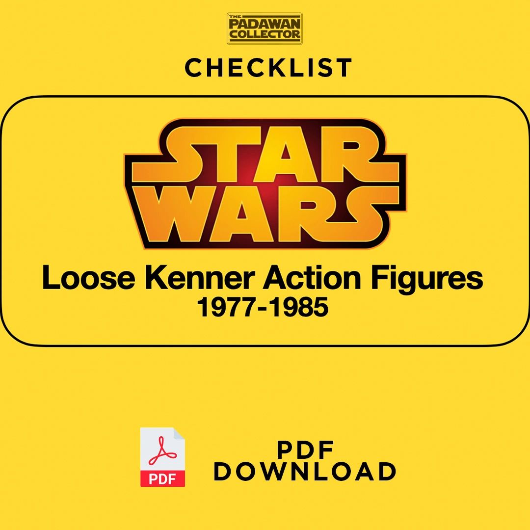 Loose Star Wars Action Figure Checklist 1977-1985 For PDF