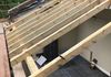 Installing roof rafters at Orangery conversion