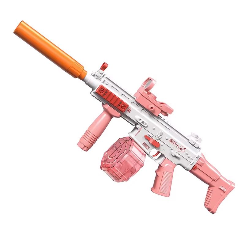 Electric Rapid Fire Water Rifle Continuous Automatic Squirt Gun Adults Kids 32ft - Picture 8 of 8