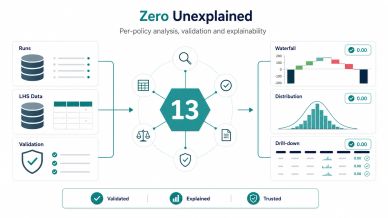 Diagram illustrating Zero Unexplained process with validation and explainability.