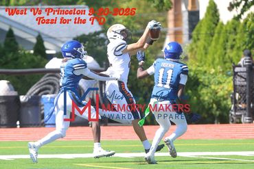 Hamilton West Varsity Football Vs Princeton 9-20-25