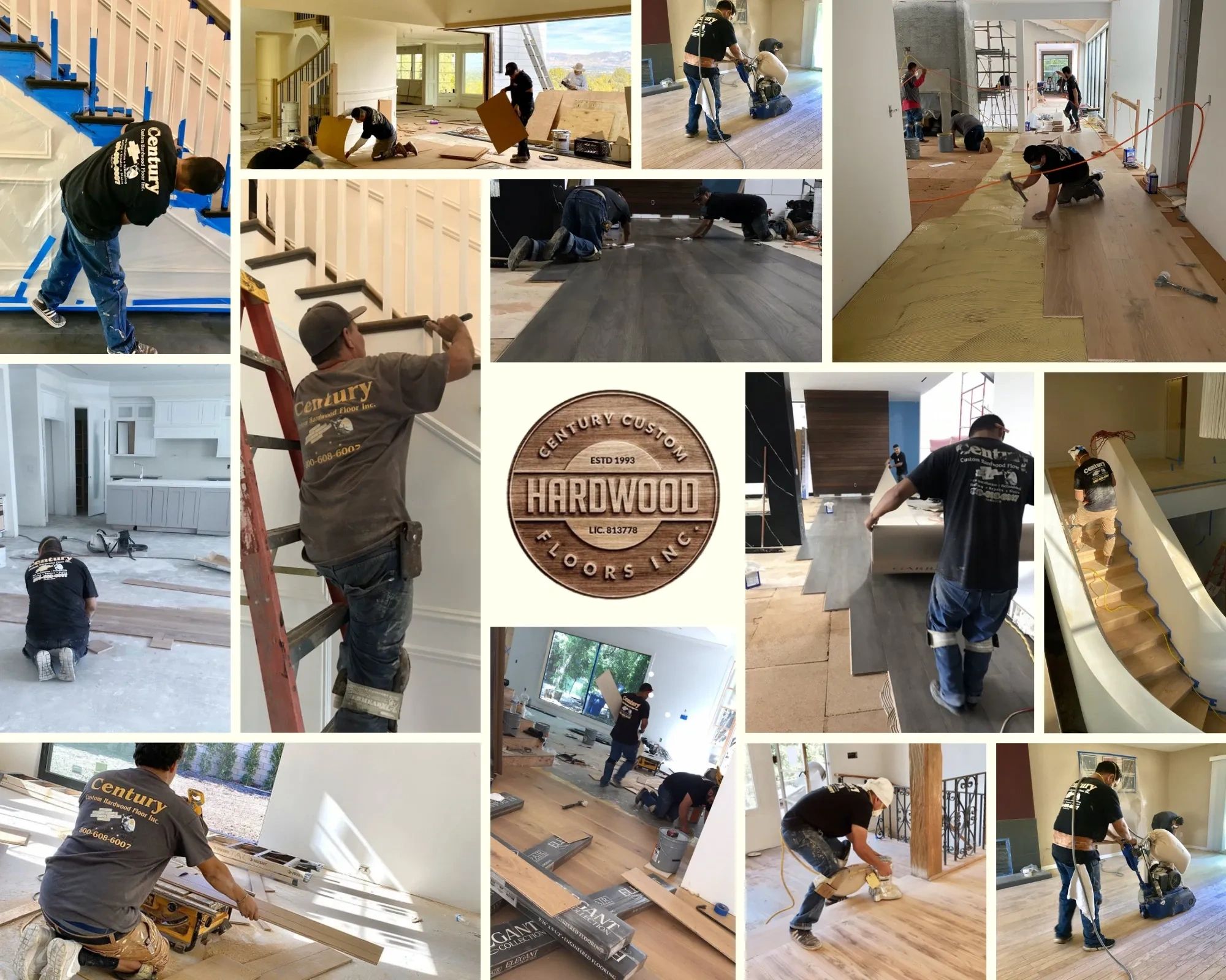 Installation Hardwood Floor and Refinishing in Los Angeles 🇺🇸🫶 Call now 1-800-608-6007
