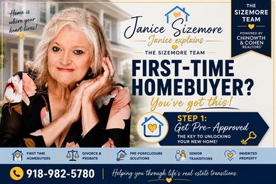 Janice Sizemore offers guidance for first-time homebuyers.