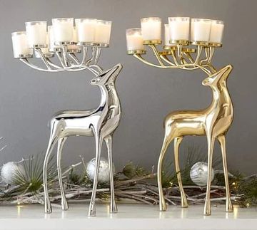 Deer Shape Candle Holder, Candle Holders, Home Décor Items 