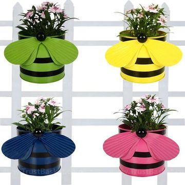 Planters, Flowers Pot Stand, Bee Planter, Flowers Pot, Garden Décor Items 