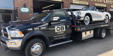 Vaughan Towing service tow truck near Vaughan Gas delivery tire change flatbed tow truck 