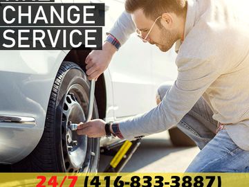 Tire change service tire change near Richmond Hill mobile tire repair tire service near me tow truck