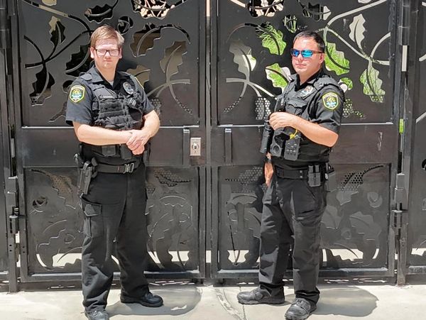 Strategic Security Services armed security officers providing professional on-site security in Texas