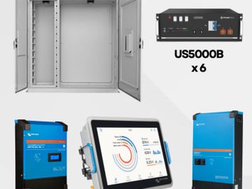 victron solar inverter and pylontech battery