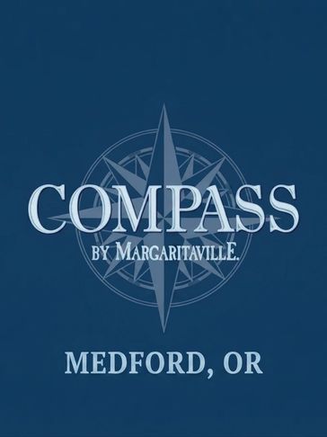 Logo of Compass by Margaritaville in Medford, OR.