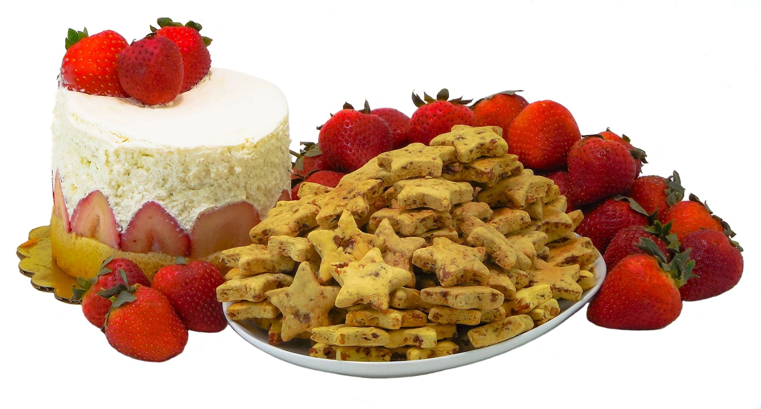 Ike's Strawberry Shortcake Gourmet Dog Treats on Sale