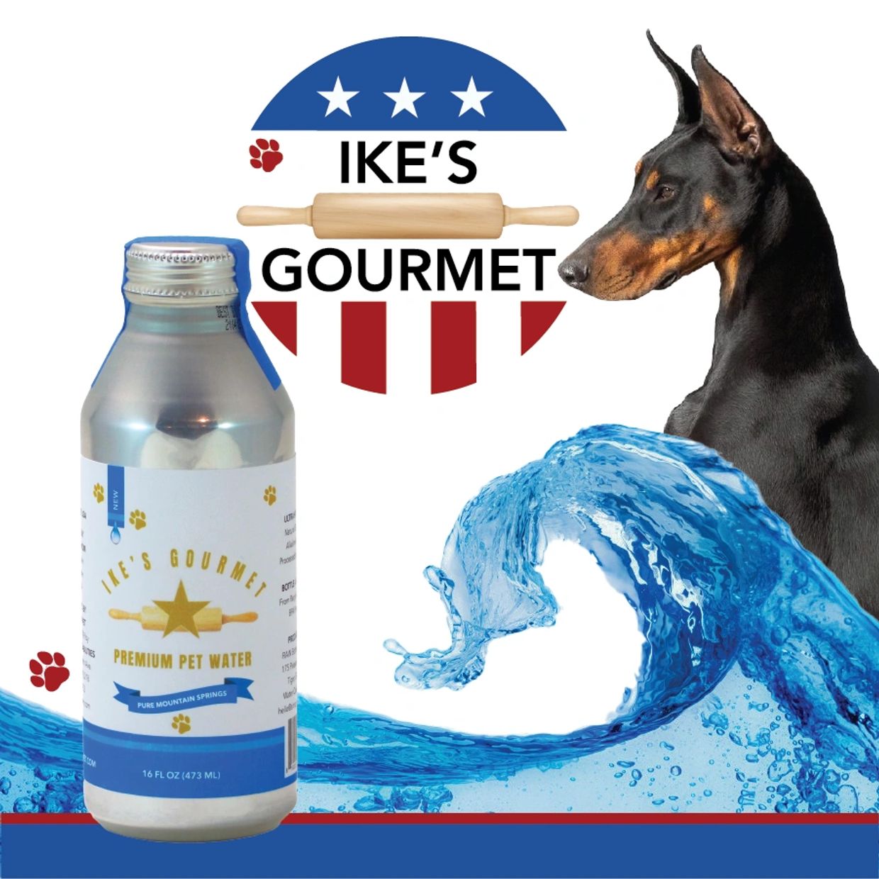 Ike's Gourmet Gourmet Dog Treat Cookies