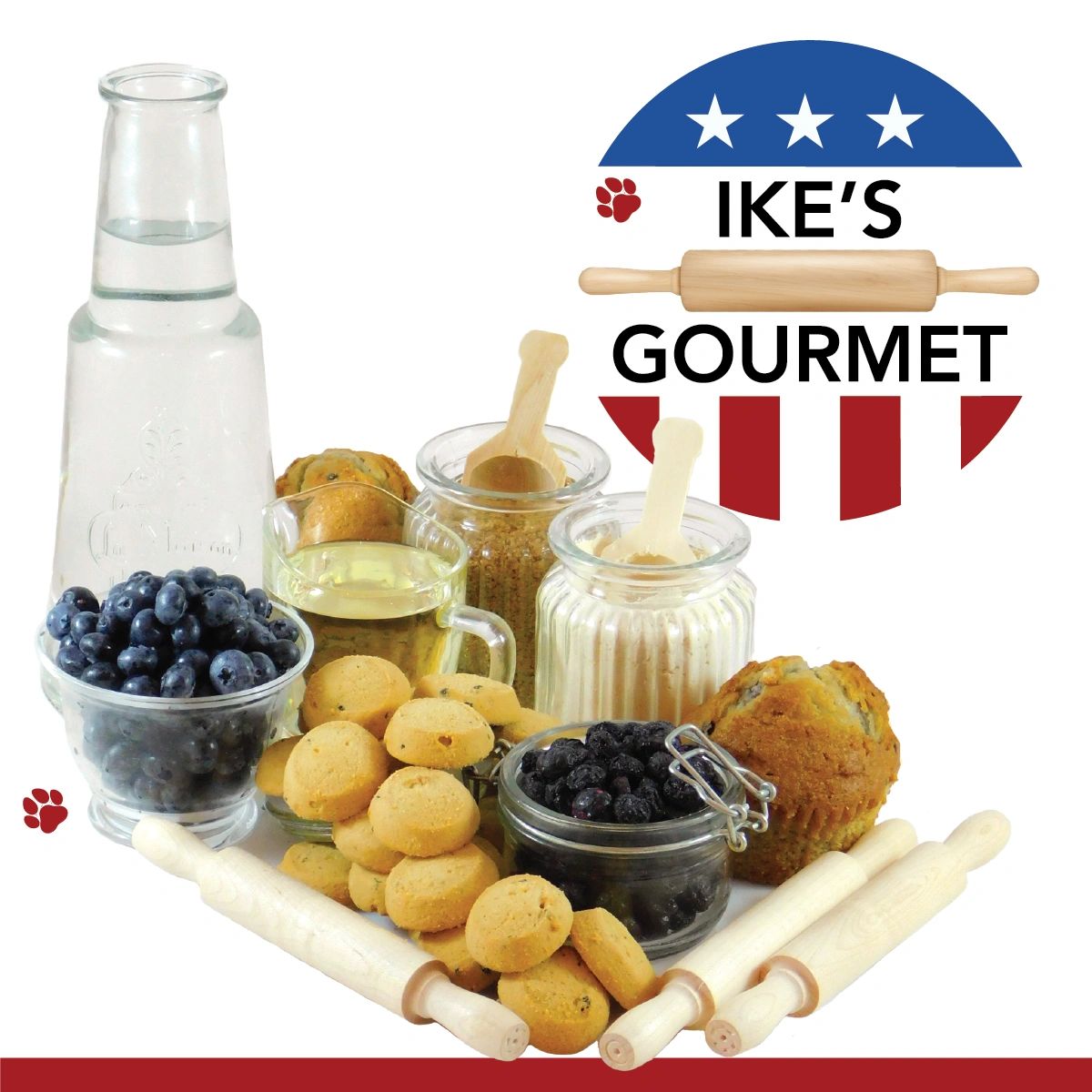 Health Benefits of Ike's Gourmet Blueberry Muffin Dog Treats