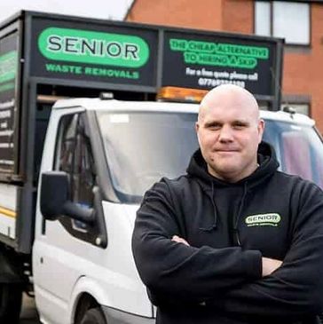 Senior waste removals owner in Ramsbottom