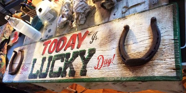 custom-painted signs