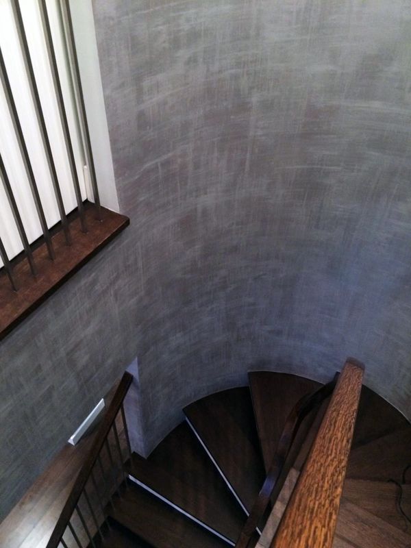 metallic plaster, linen plaster