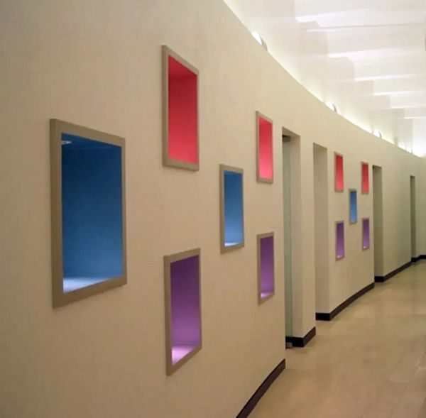 Marmarino plaster, metallic paint