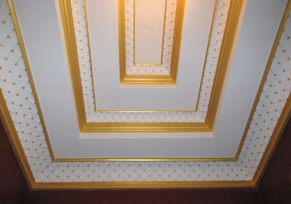 gold Ronan paint, painted molding