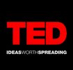 TED logo with the slogan 'Ideas Worth Spreading' in bold letters.