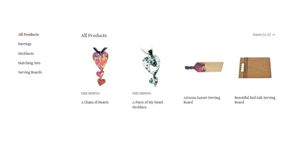 Introduction to what is available in the store
