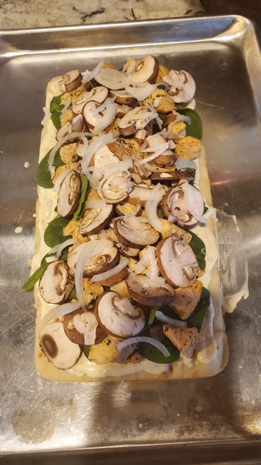 Vegetable pizza