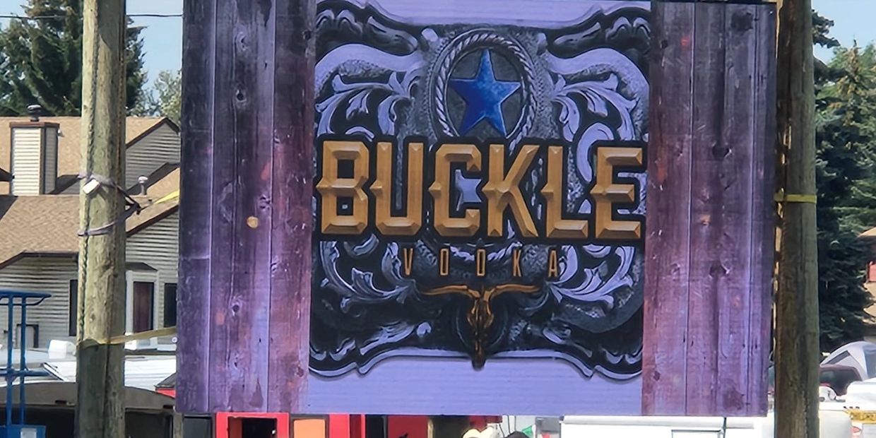 Buckle Vodka at Rodeo