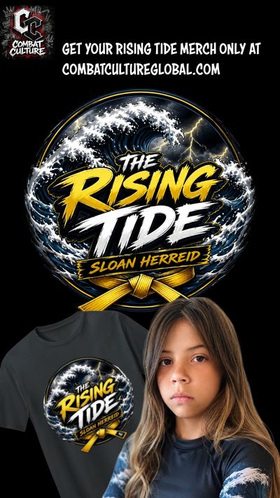 Sloan “The Rising Tide” Herreid
Trouble in Paradise Promo Shirt now on sale at our Online Store. Whi