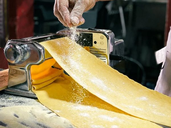 Handmade Pasta Image
Fresh pasta being made by hand at Invita Antonello’s Kitchen in Cabo San Lucas,