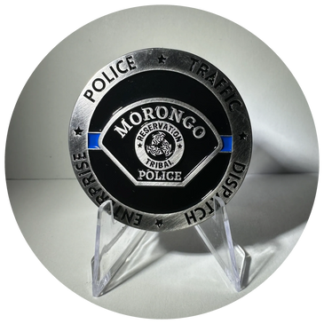 morongo police challenge coin