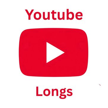 YouTube logo with the text 'Youtube Longs' above and below it.