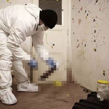 Professional crime scene, biohazard, hoarding, and pest cleanup services in Cleveland, OH, ensuring 