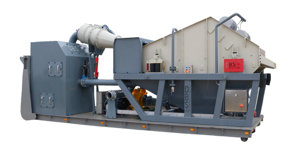 SSU:200 Secondary screening unit from DBS Processing Ltd for grit removal from waste water