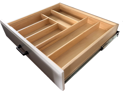 DIY Custom Wooden Drawer Organizers