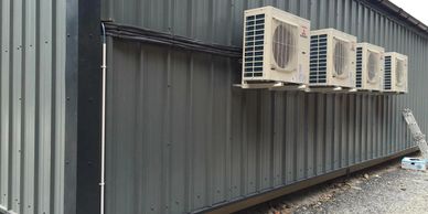 Industrial unit with Mitsubishi air conditioning