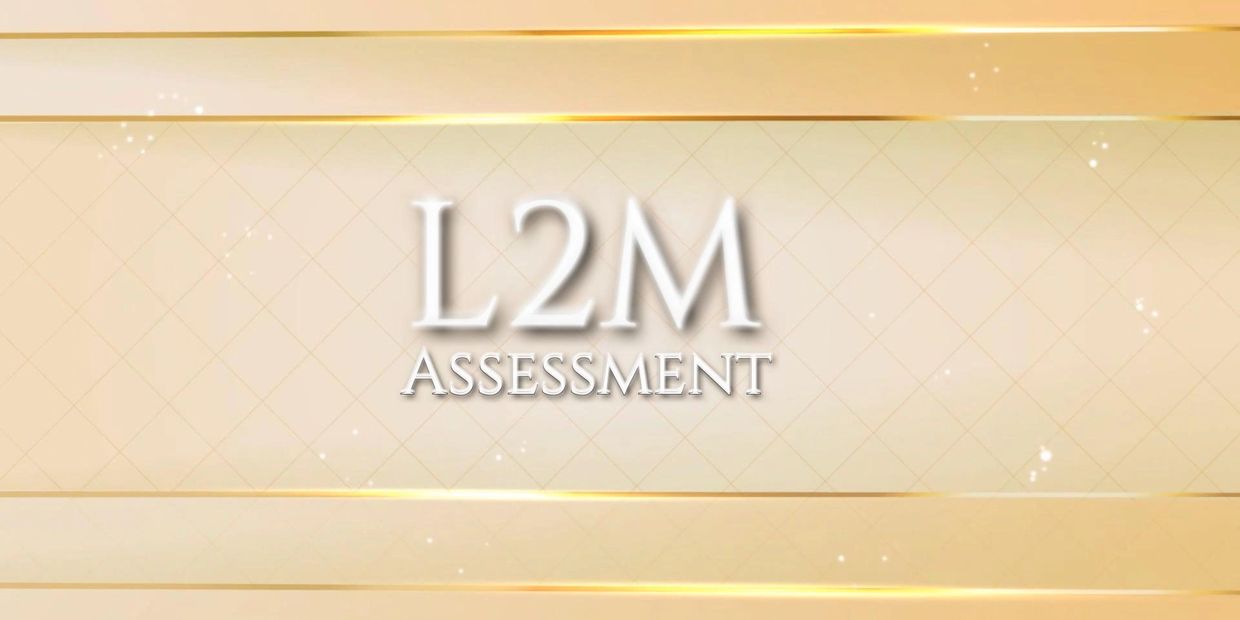 The Keeping It Lit Media L2M Marriage Culture Assessment Logo L2M is prominently centered