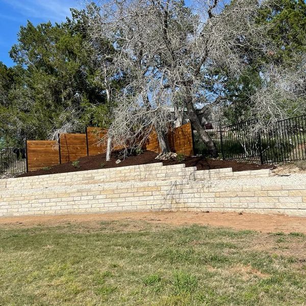 Commercial residential masonry fencing landscaping 