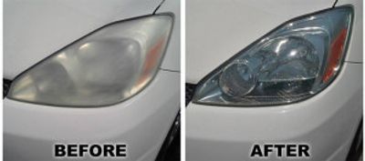 Headlight Restoration in Palm beach county Ideal Auto Detailing