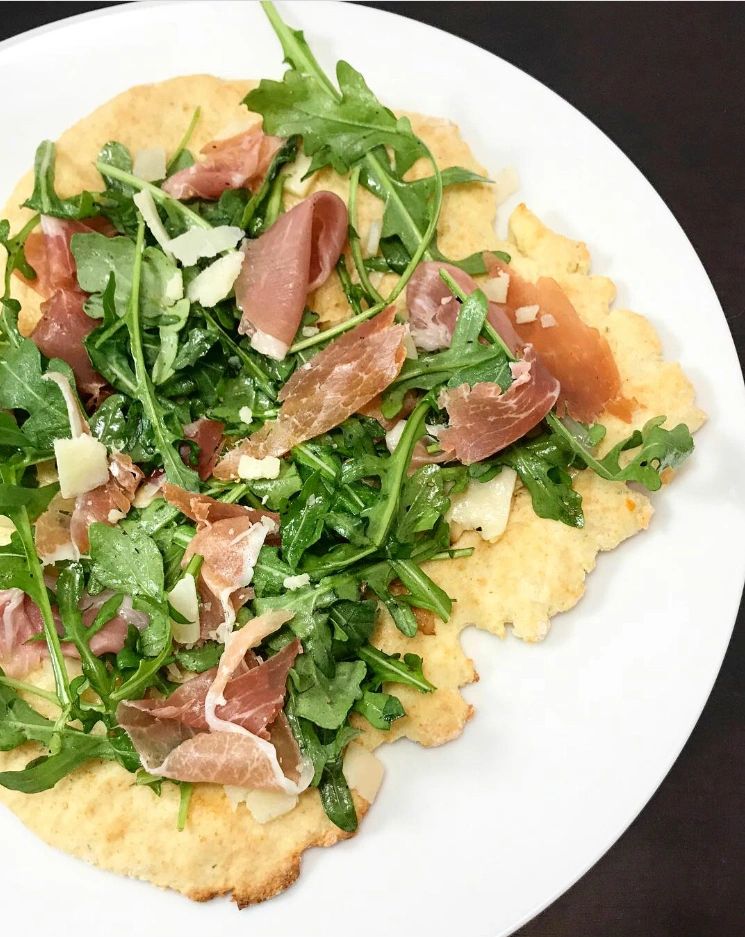 Prosciutto and Arugula Flatbread