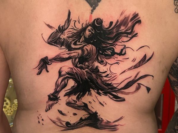 Shiva Dancing Tattoo