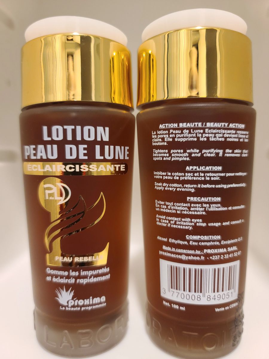 lotion peau de lune eclaircissant