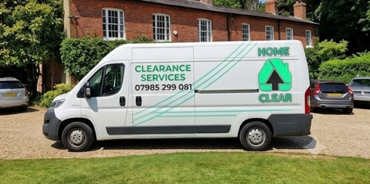 Reading Newbury West Berkshire Thatcham van home clear van at property clearing house 