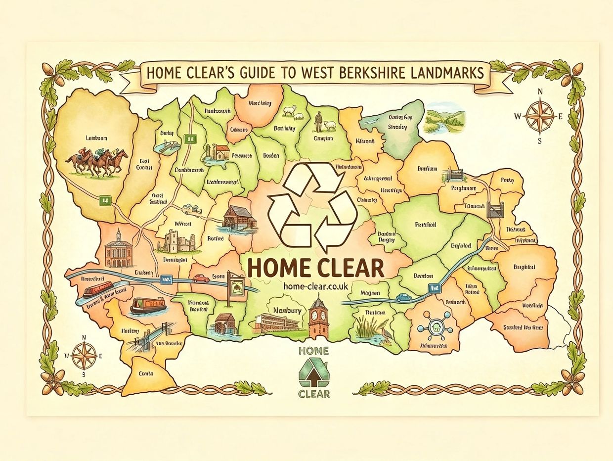 Map of West Berkshire Home Clear Clearance Service Area. Free quotes.
Home house and flat clearance 