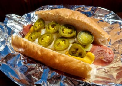 Cheesy Bavarian, Fresh Jalapeños the best bread from Aldos bakery.