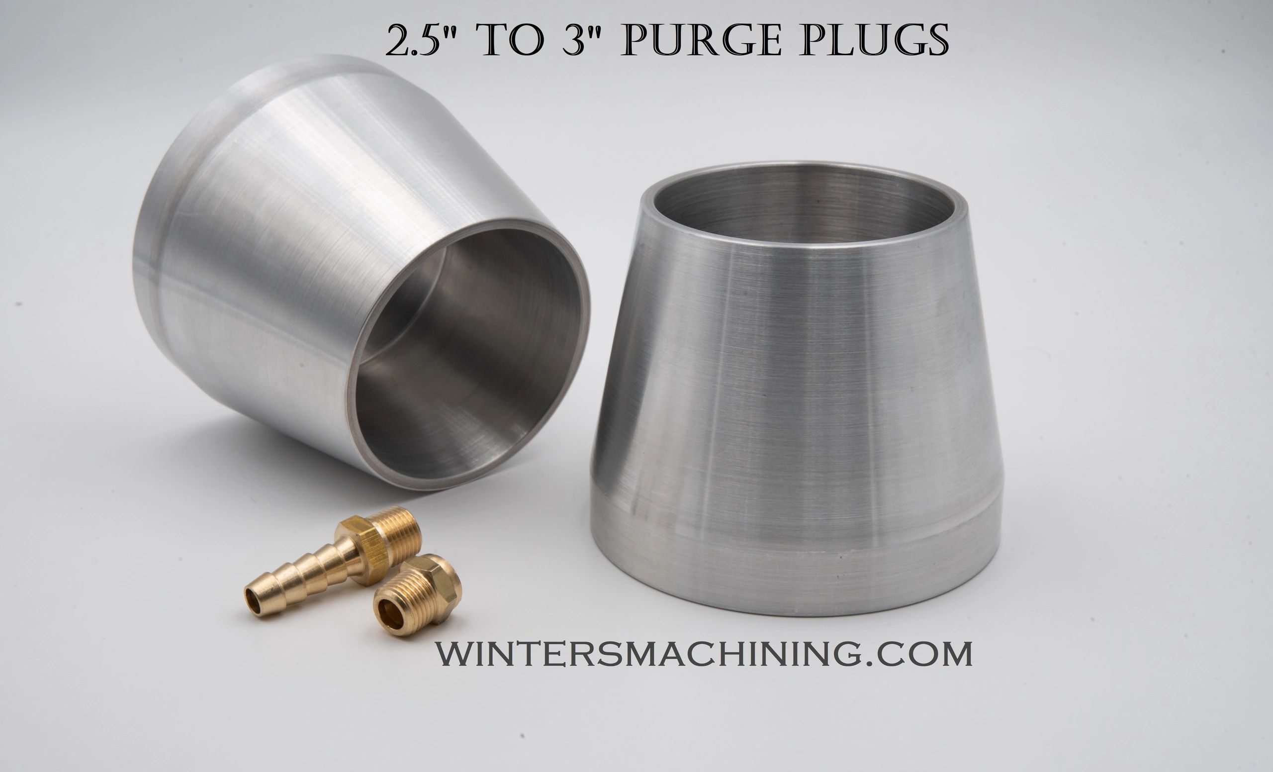 Winters Machining TIG Welding Back Purge Plug – Size 1 To 1.5 – USA Made