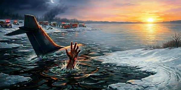 This website is about an airplane crash that occurred on March 22, 1992. It is from Bob Main's persp