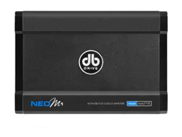 DB Drive (NEO-M1) 
NEO Mini Marine Amplifier (250W Rated - Class D Monoblock)
