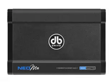 DB Drive (NEO-M2) Mini Marine Amplifier (2 x 125W Rated - Class D 2-Channel)

