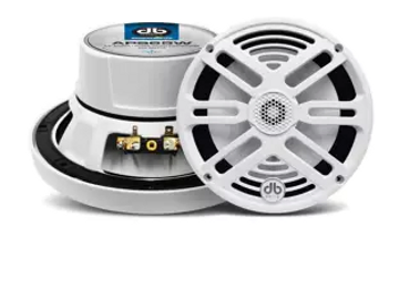 DB Drive Marine Speakers (6.5" - 90W Nominal - White - Pair)