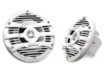 Kenwood KFC-1653MRW Marine / Powersports Speakers (6.5" - 50W RMS - 2-Way - White - Pair)
